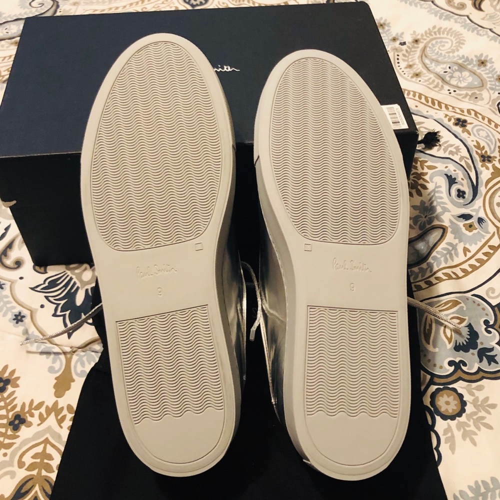 Paul Smith Metalic Silver Sneakers - Picture 5 of 8